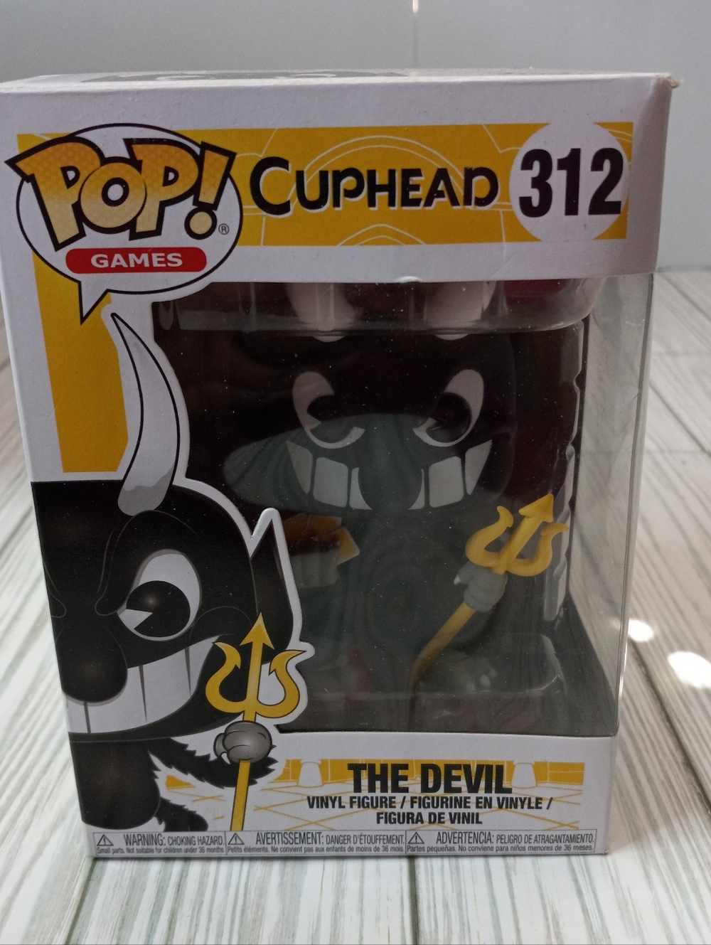 Funko Pop Cuphead The Devil Vinyl Figure #312